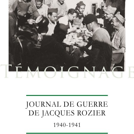 Journal de guerre de Jacques Rozier, 1940-41