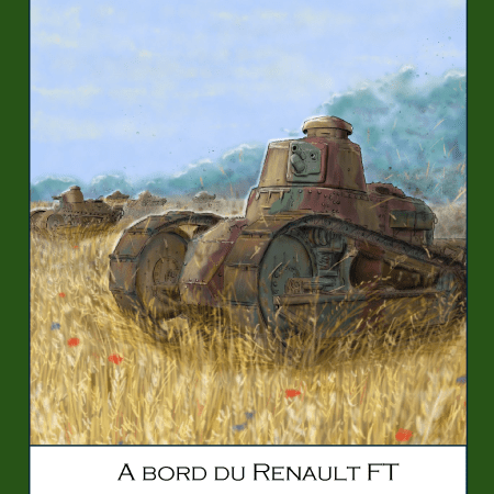 A bord du Renault FT