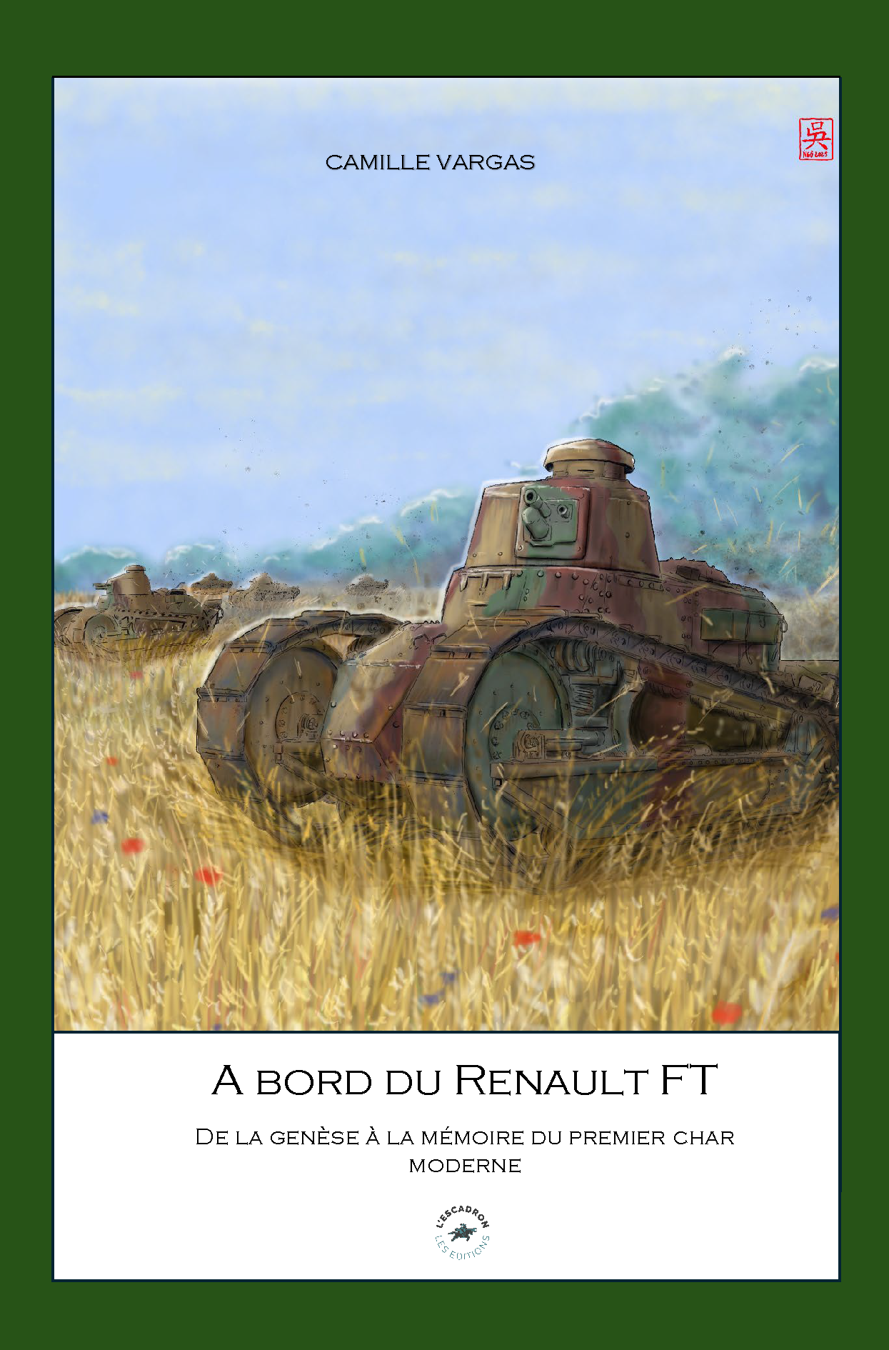 A bord du Renault FT